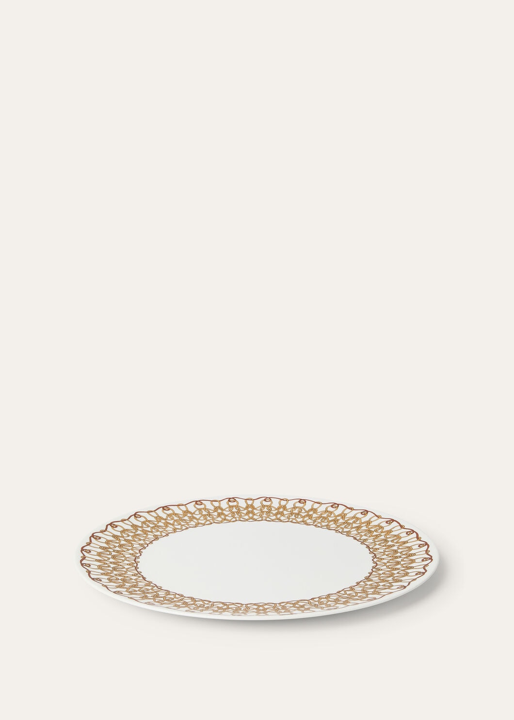 CHARGER PLATE 31,5 CM PUNTI A MAGLIA