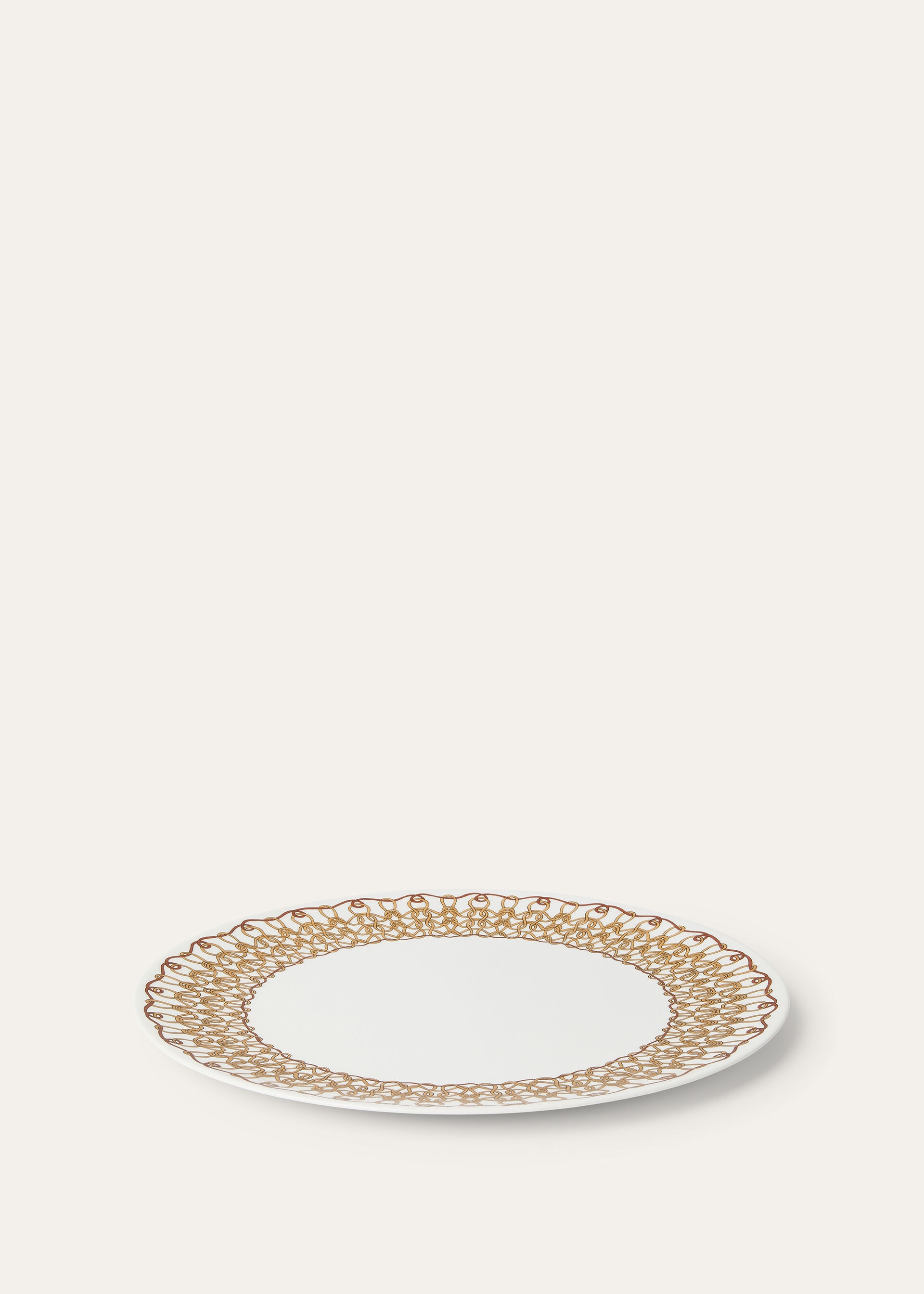CHARGER PLATE 31,5 CM PUNTI A MAGLIA