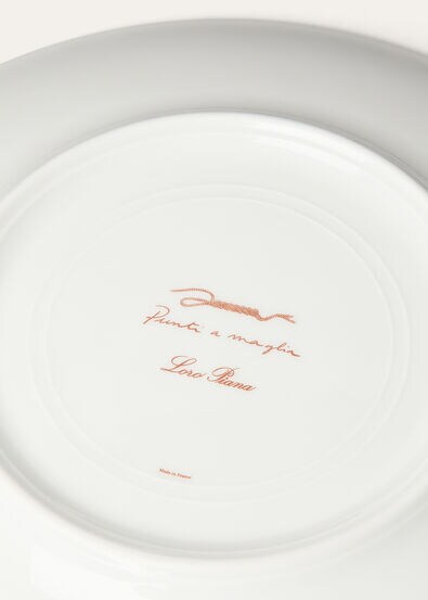 DESSERT PLATE 21,5 CM PUNTI A MAGLIA