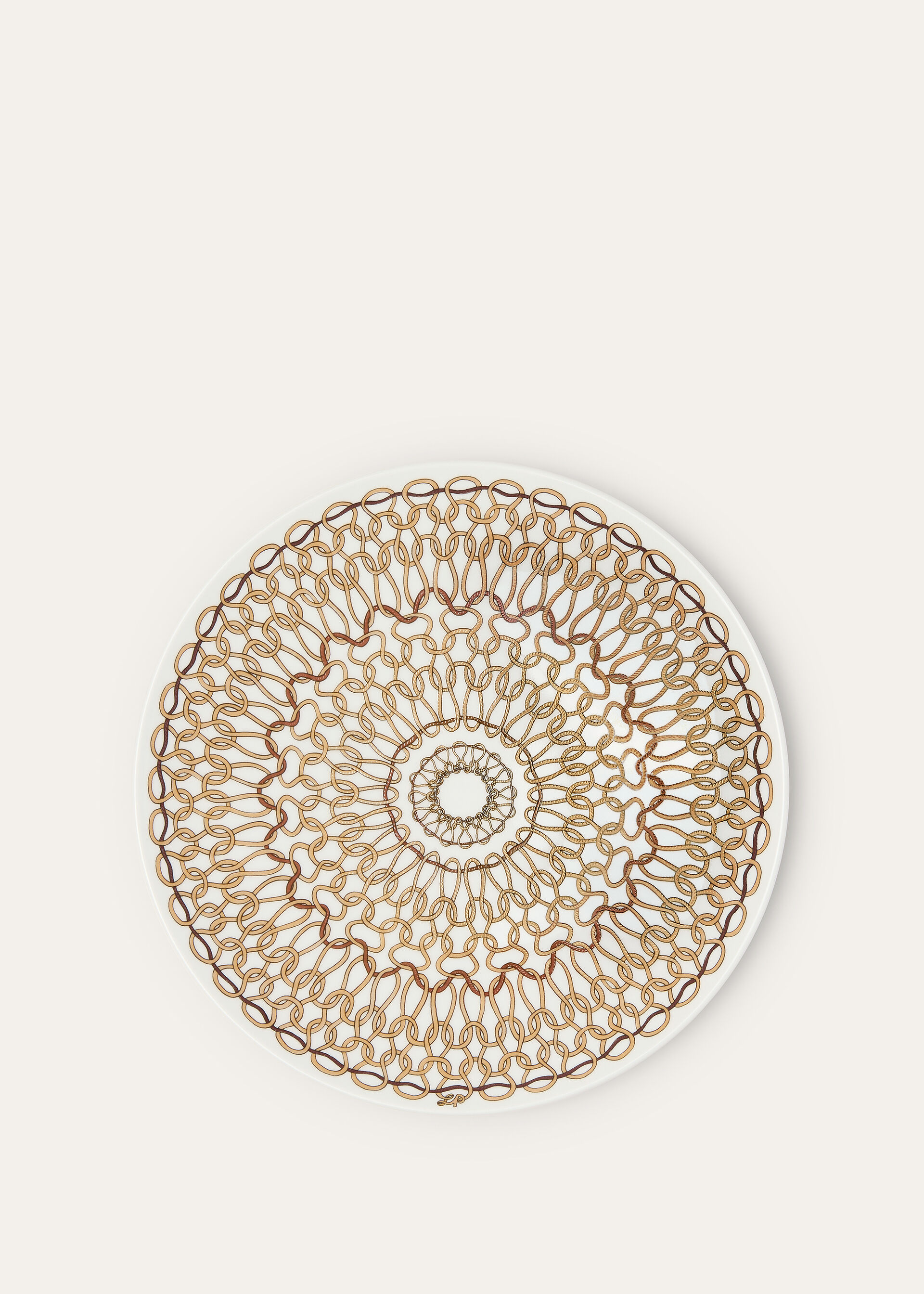 DESSERT PLATE 21,5 CM PUNTI A MAGLIA