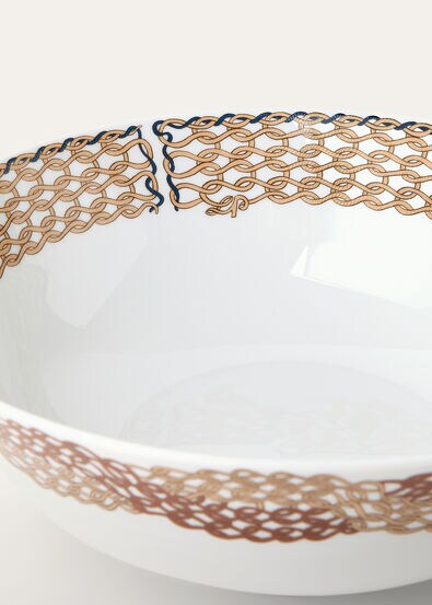 LARGE BOWL 25 CM PUNTI A MAGLIA