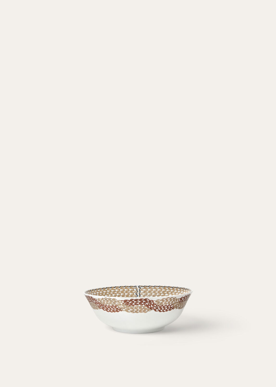 LARGE BOWL 25 CM PUNTI A MAGLIA