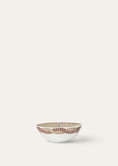 LARGE BOWL 25 CM PUNTI A MAGLIA