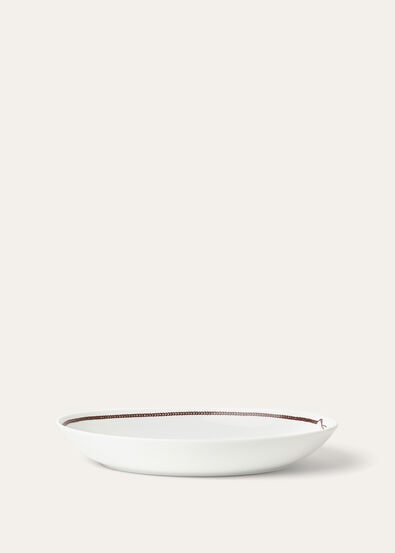 OVAL PLATTER 38 CM PUNTI A MAGLIA
