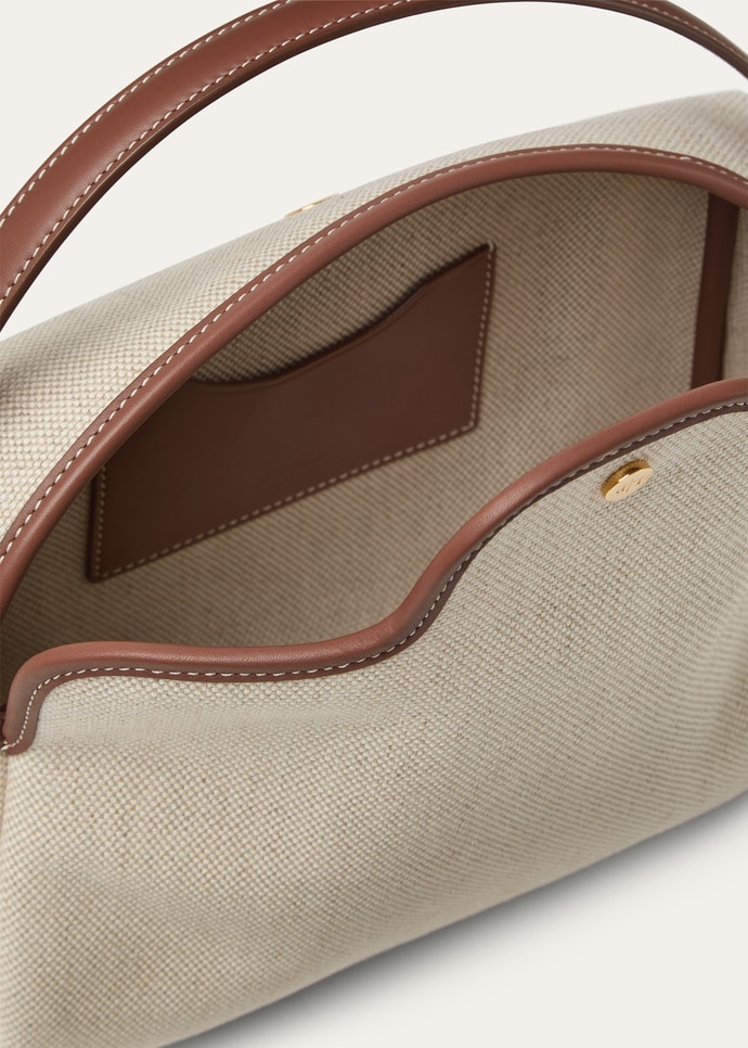 LP TRAVEL POUCH NATURAL CANVAS/ROUNDED LEATHER_FAQ3773_B5RV_NR_4