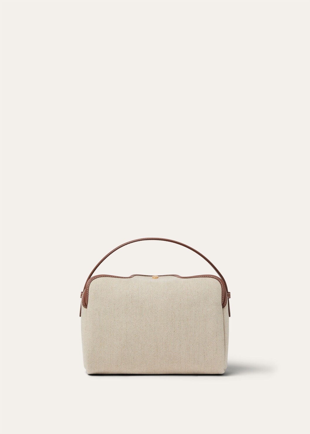 LP TRAVEL POUCH NATURAL CANVAS/ROUNDED LEATHER