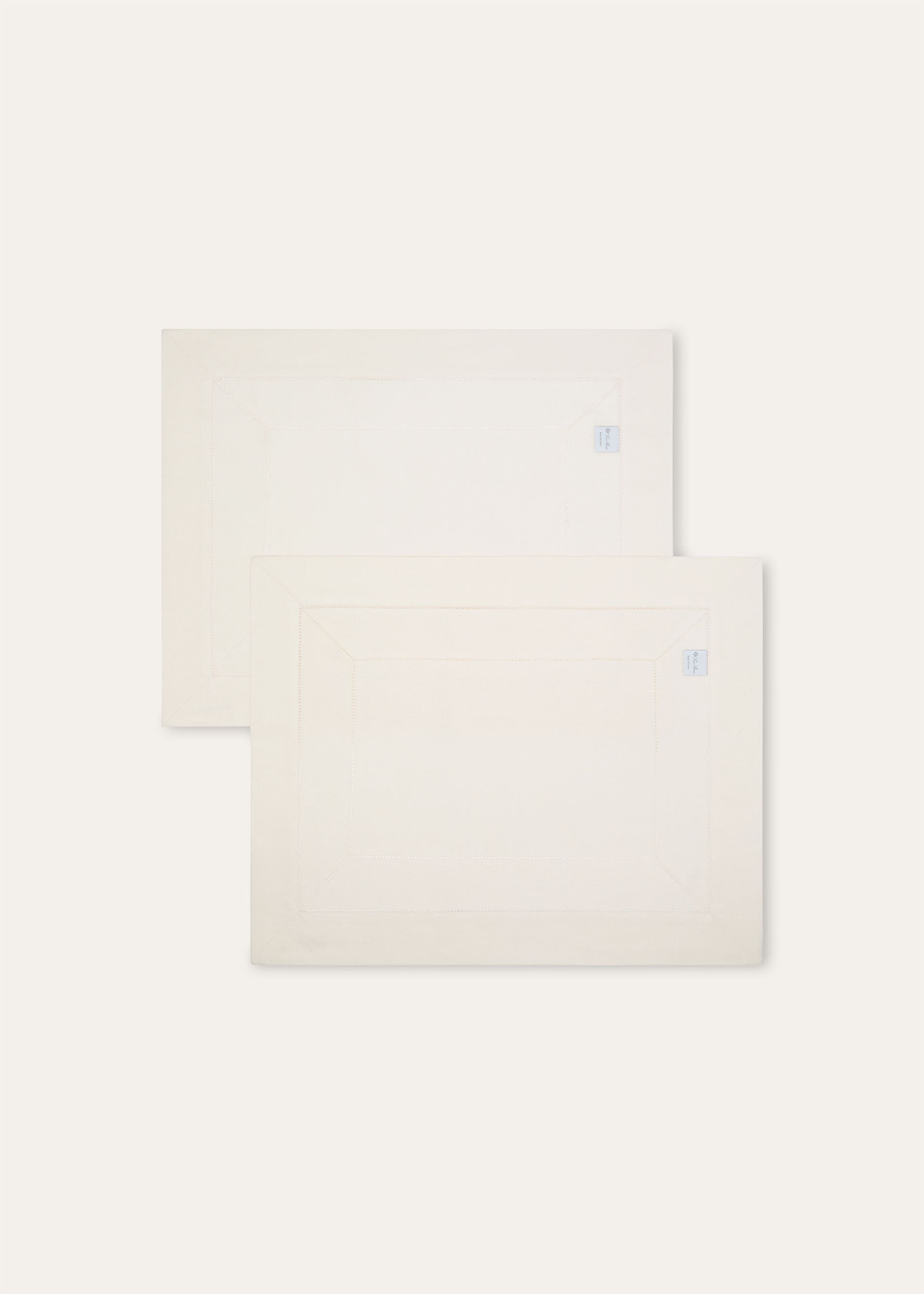 SET OF 2 PLACEMAT PUNTI A MAGLIA LINEN