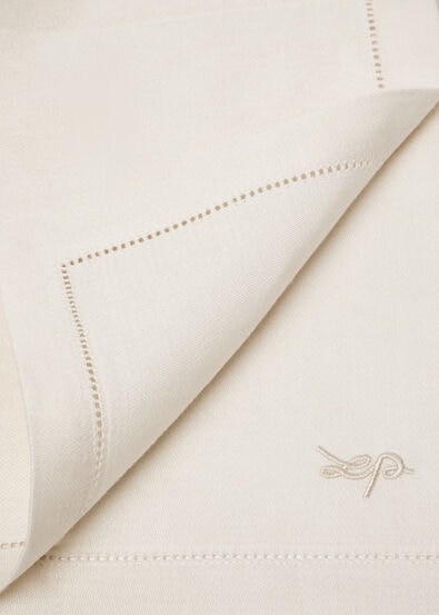 SET OF 2 NAPKINS PUNTI A MAGLIA LINEN