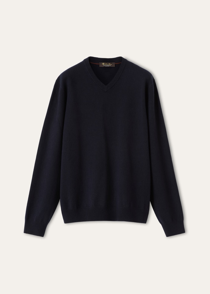 CLASSIC BABY CASH V NECK SWEATER GG 14_FAQ4047_W000_1