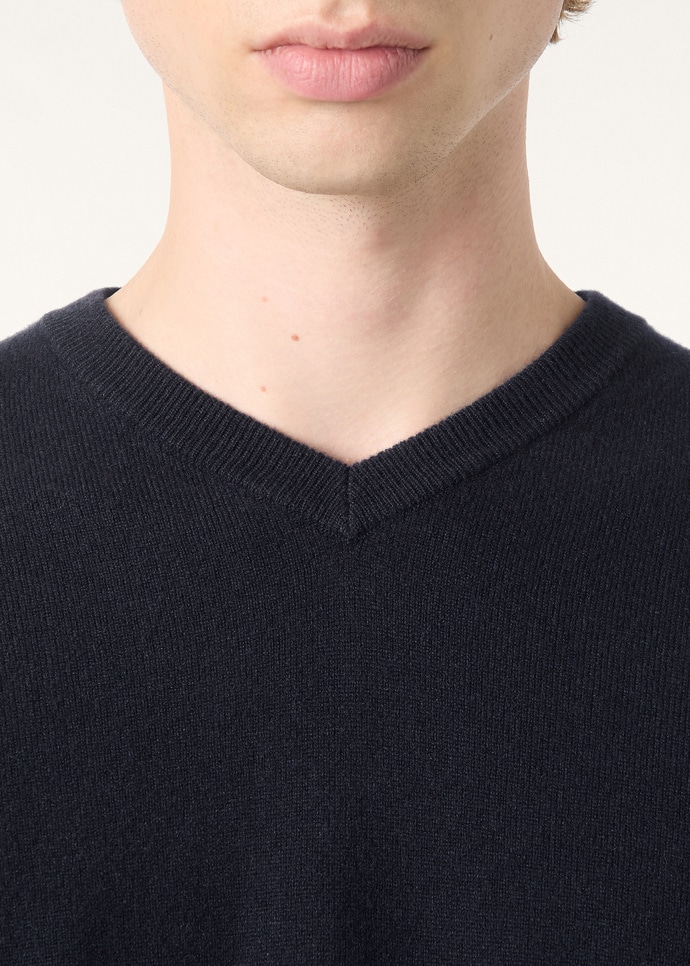 CLASSIC BABY CASH V NECK SWEATER GG 14_FAQ4047_W000_2