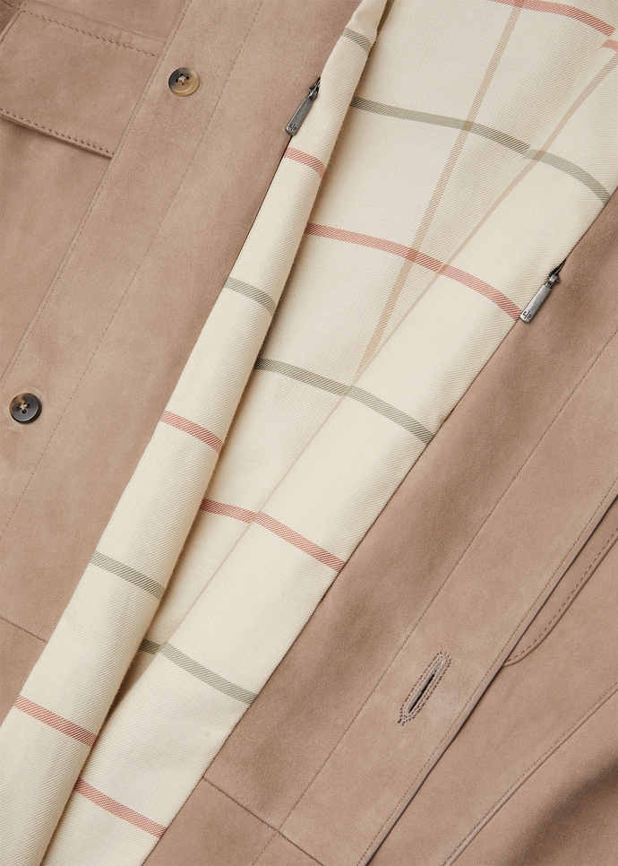 LORO PIANA OVERSHIRT LOWERED SUEDE_FAQ4057_D0IF_3