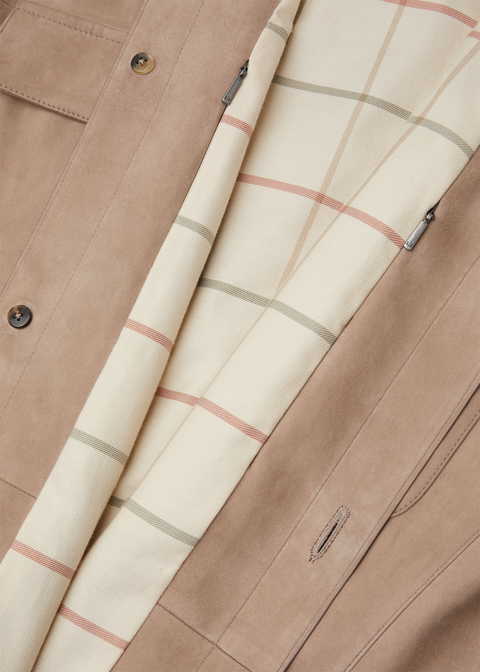 LORO PIANA OVERSHIRT LOWERED SUEDE