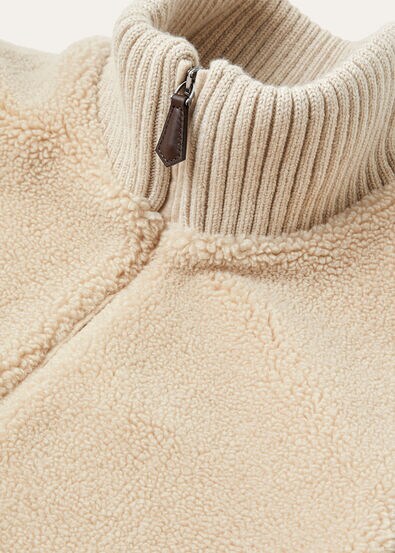 ST MORITZ VEST CASHFUR