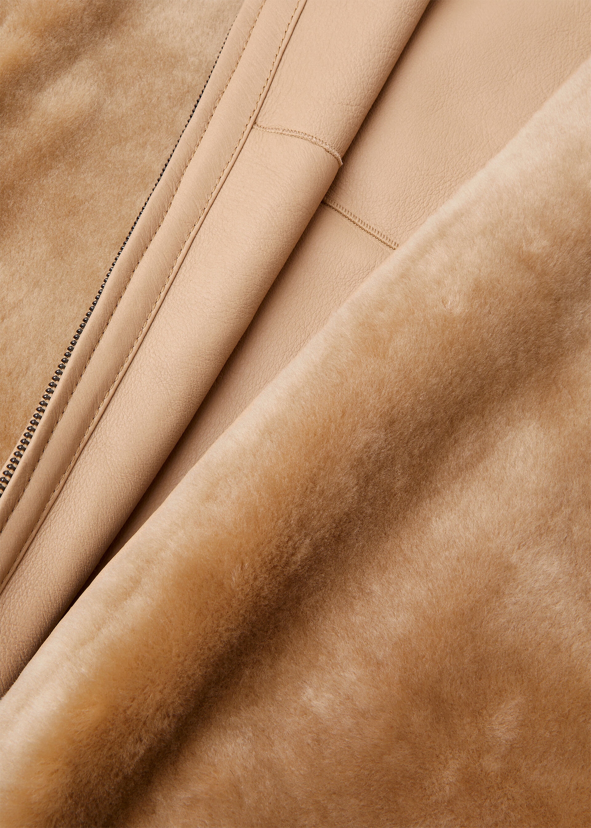 LORO PIANA BOMBER MERINO SHEARLING