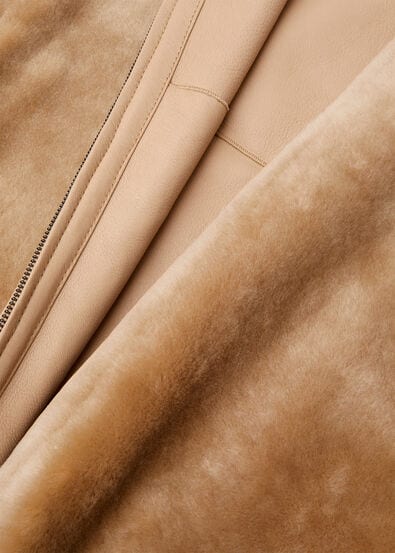 LORO PIANA BOMBER MERINO SHEARLING