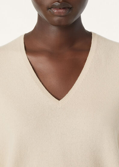 SERGIO V NECK SWEATER CASH GG 14