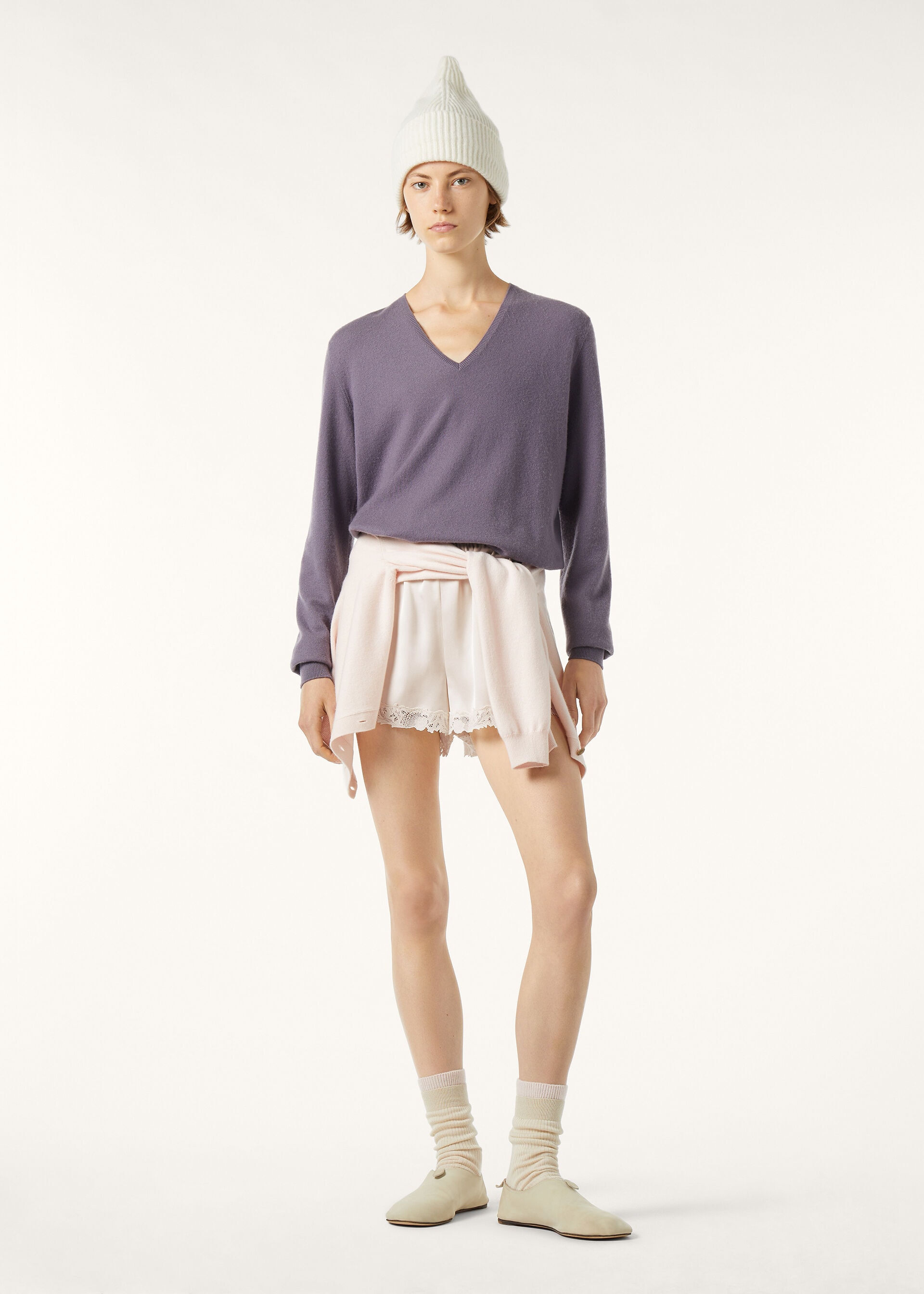 SERGIO V NECK SWEATER CASH GG 14