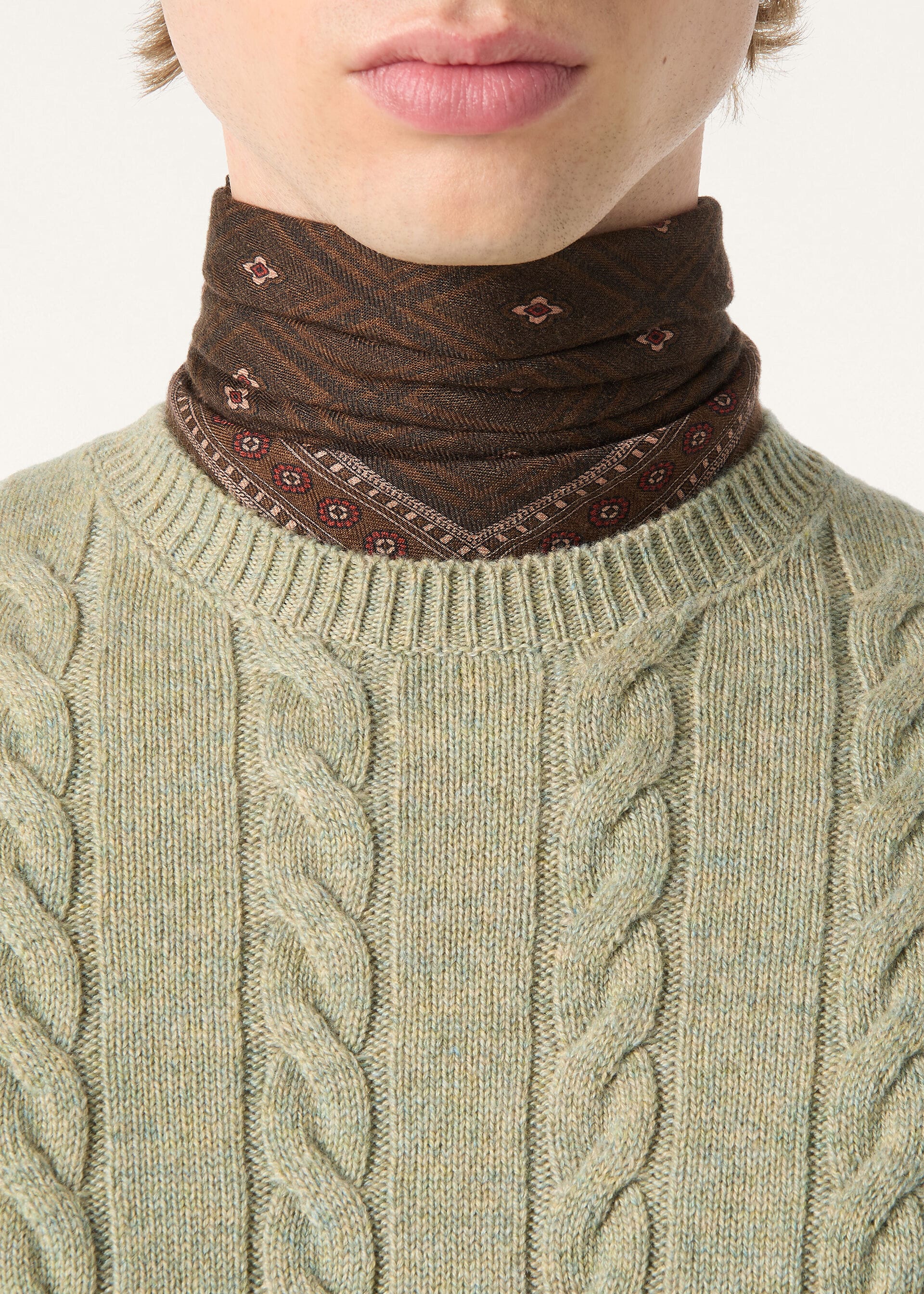 CEDAR CREWNECK SWEATER CASH GG 8