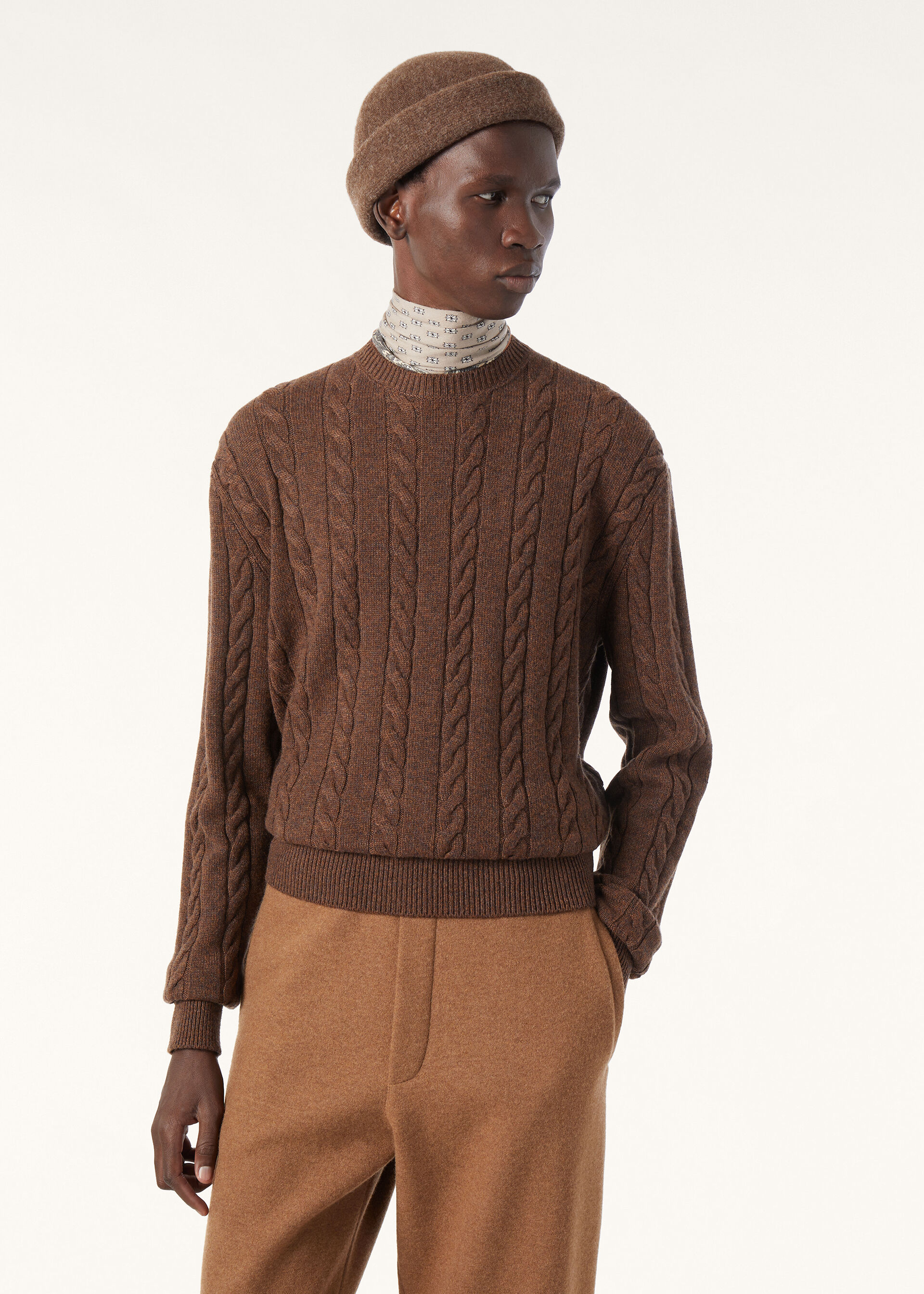 CEDAR CREWNECK SWEATER CASH GG 8