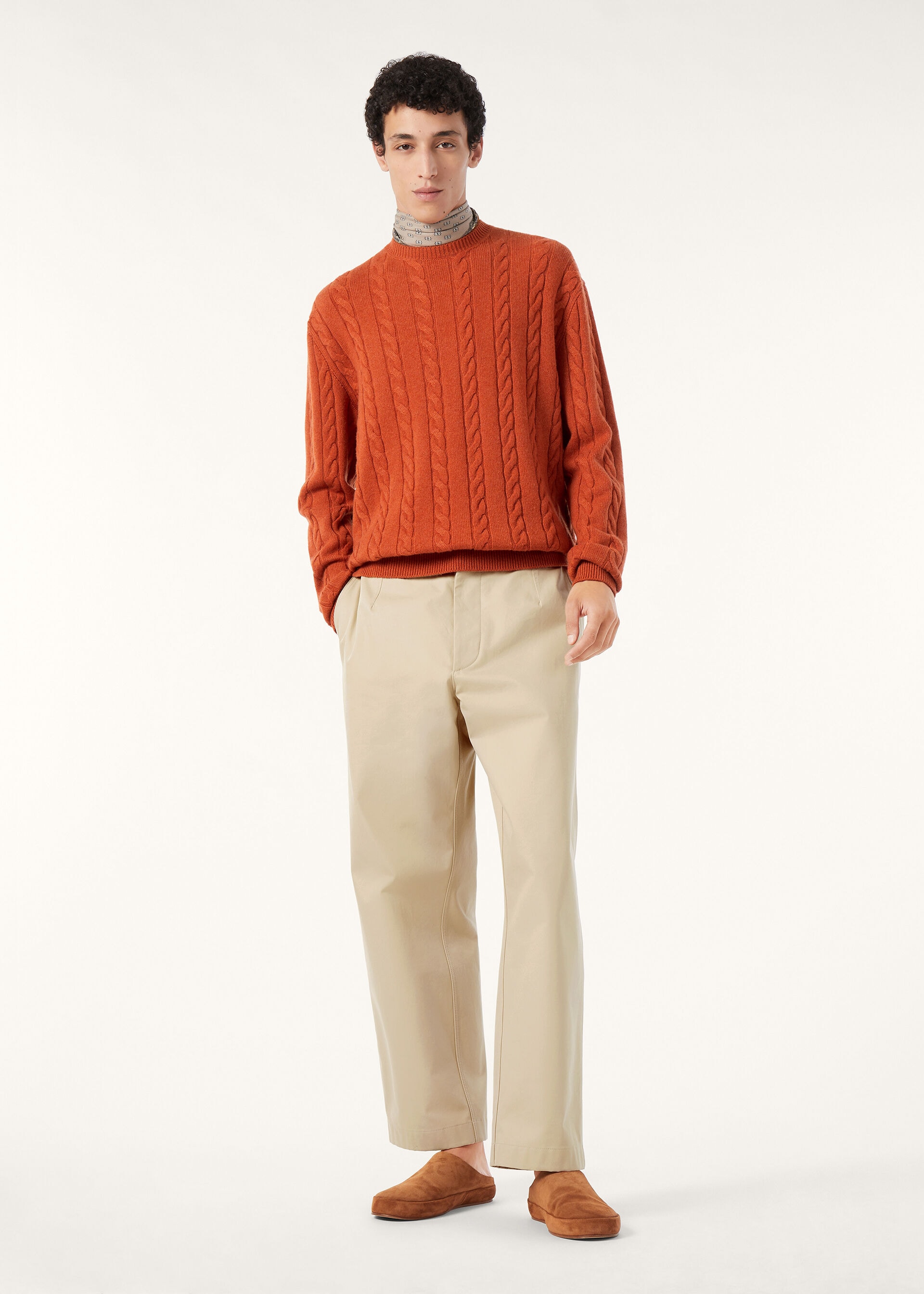 CEDAR CREWNECK SWEATER CASH GG 8