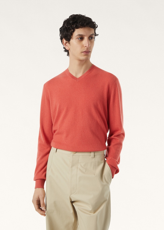 SERGIO V NECK SWEATER CASH GG 14_FAQ4518_R0FO_3