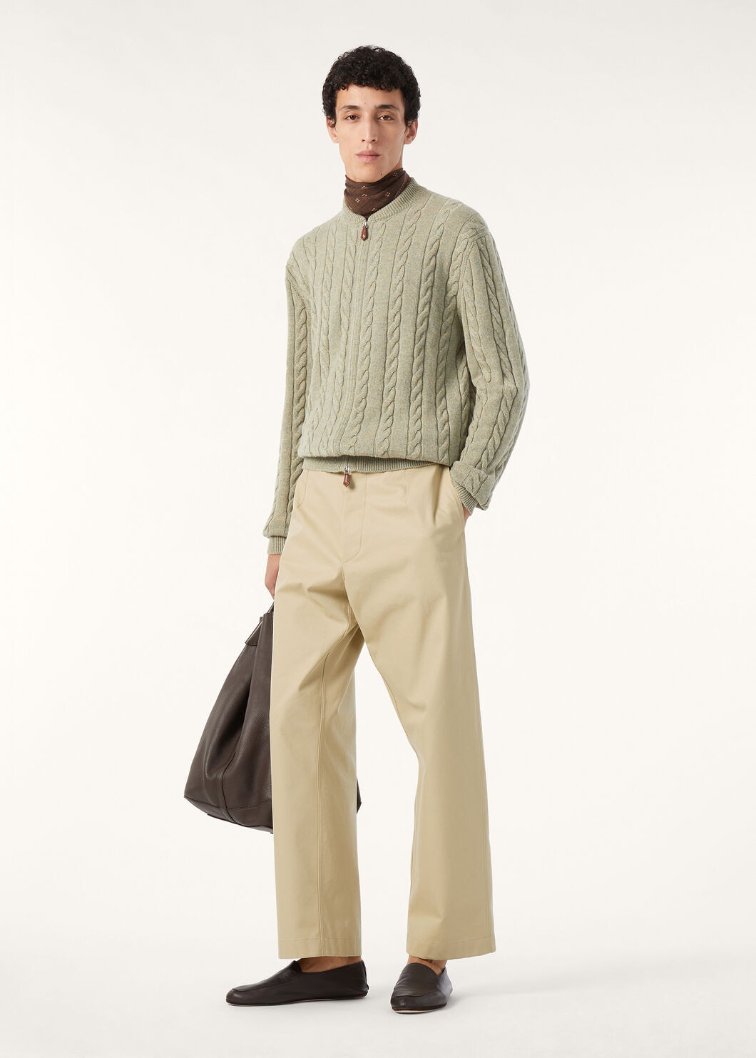 CEDAR BOMBER SWEATER CASH GG 8