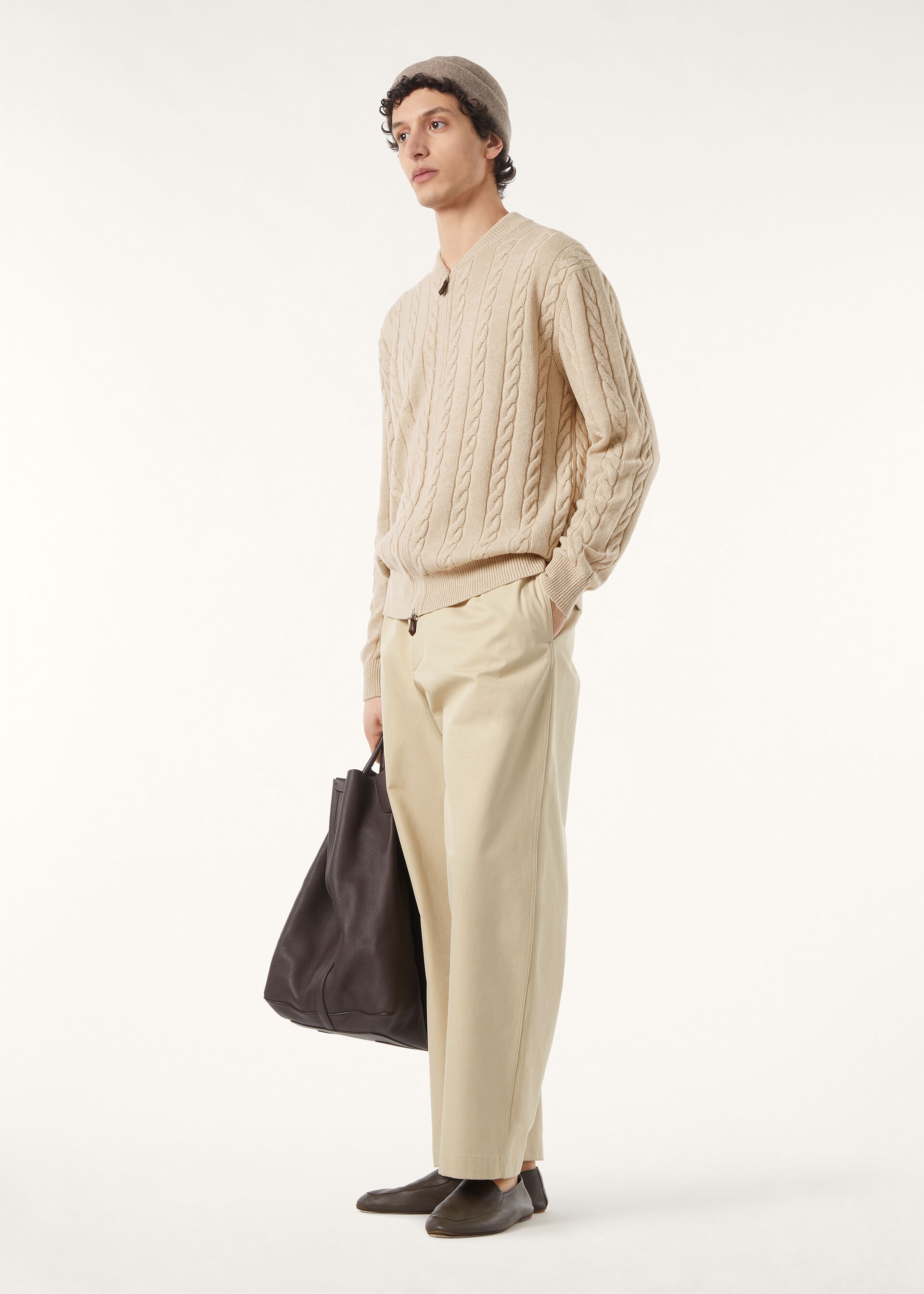 CEDAR BOMBER SWEATER CASH GG 8