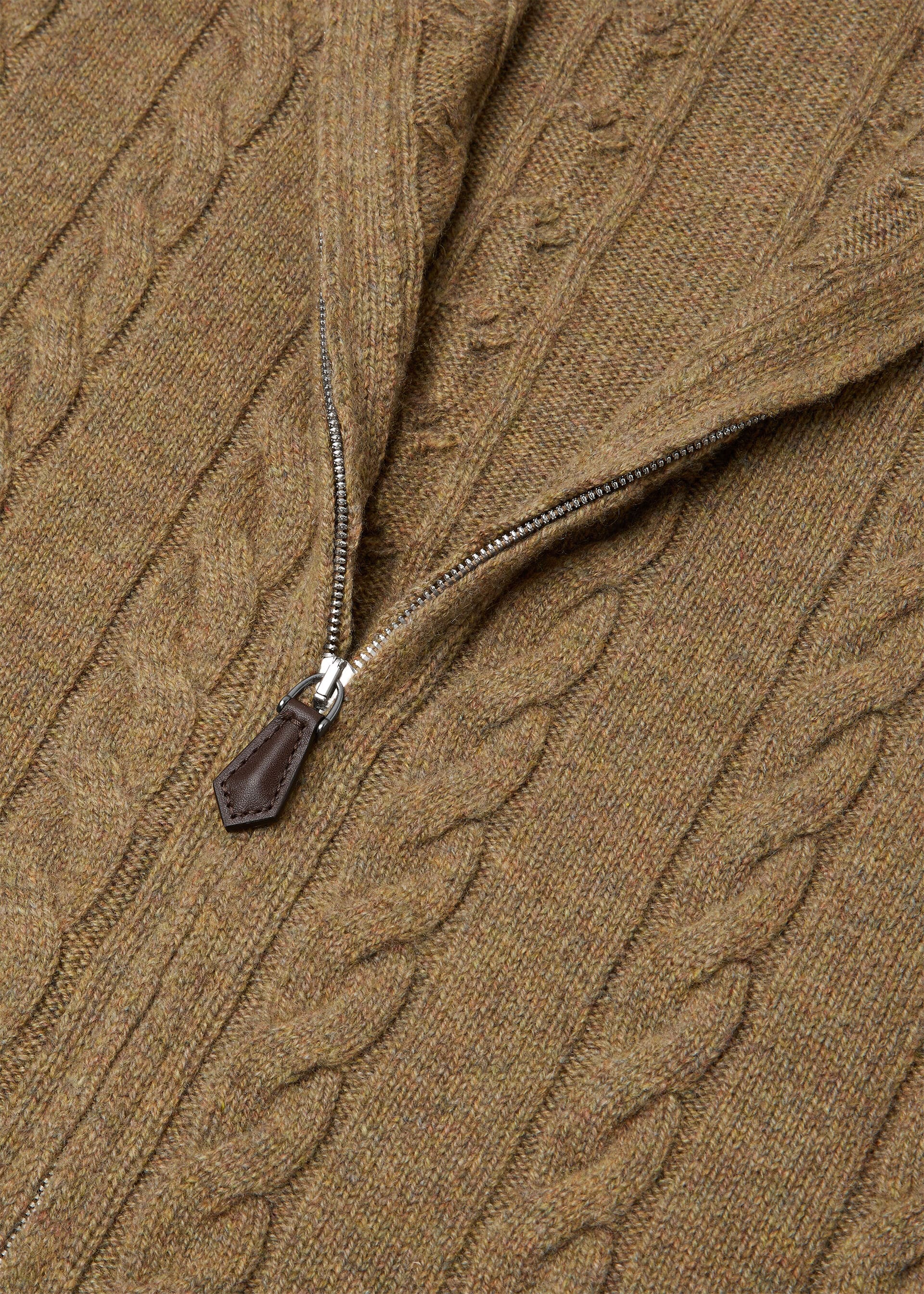 CEDAR BOMBER SWEATER CASH GG 8