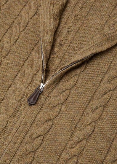 CEDAR BOMBER SWEATER CASH GG 8