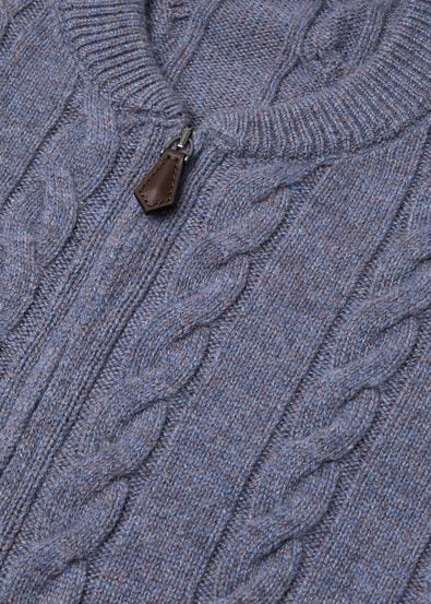 CEDAR BOMBER SWEATER CASH GG 8
