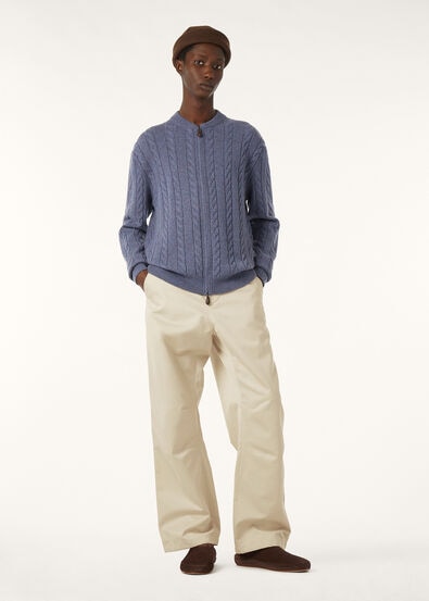 CEDAR BOMBER SWEATER CASH GG 8