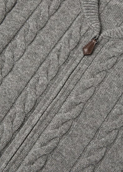 CEDAR BOMBER SWEATER CASH GG 8