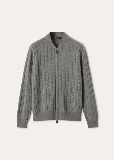 CEDAR BOMBER SWEATER CASH GG 8