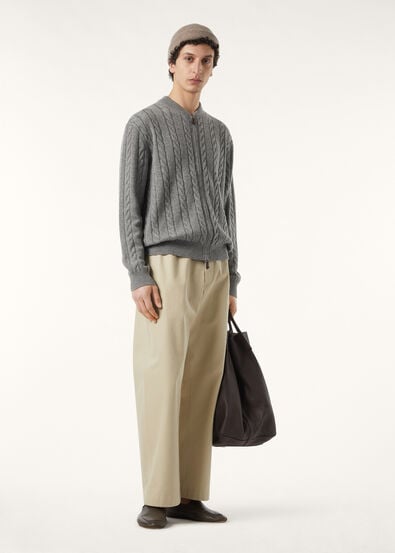 CEDAR BOMBER SWEATER CASH GG 8