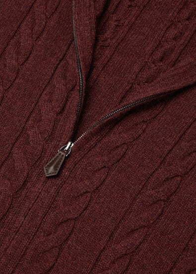 CEDAR BOMBER SWEATER CASH GG 8