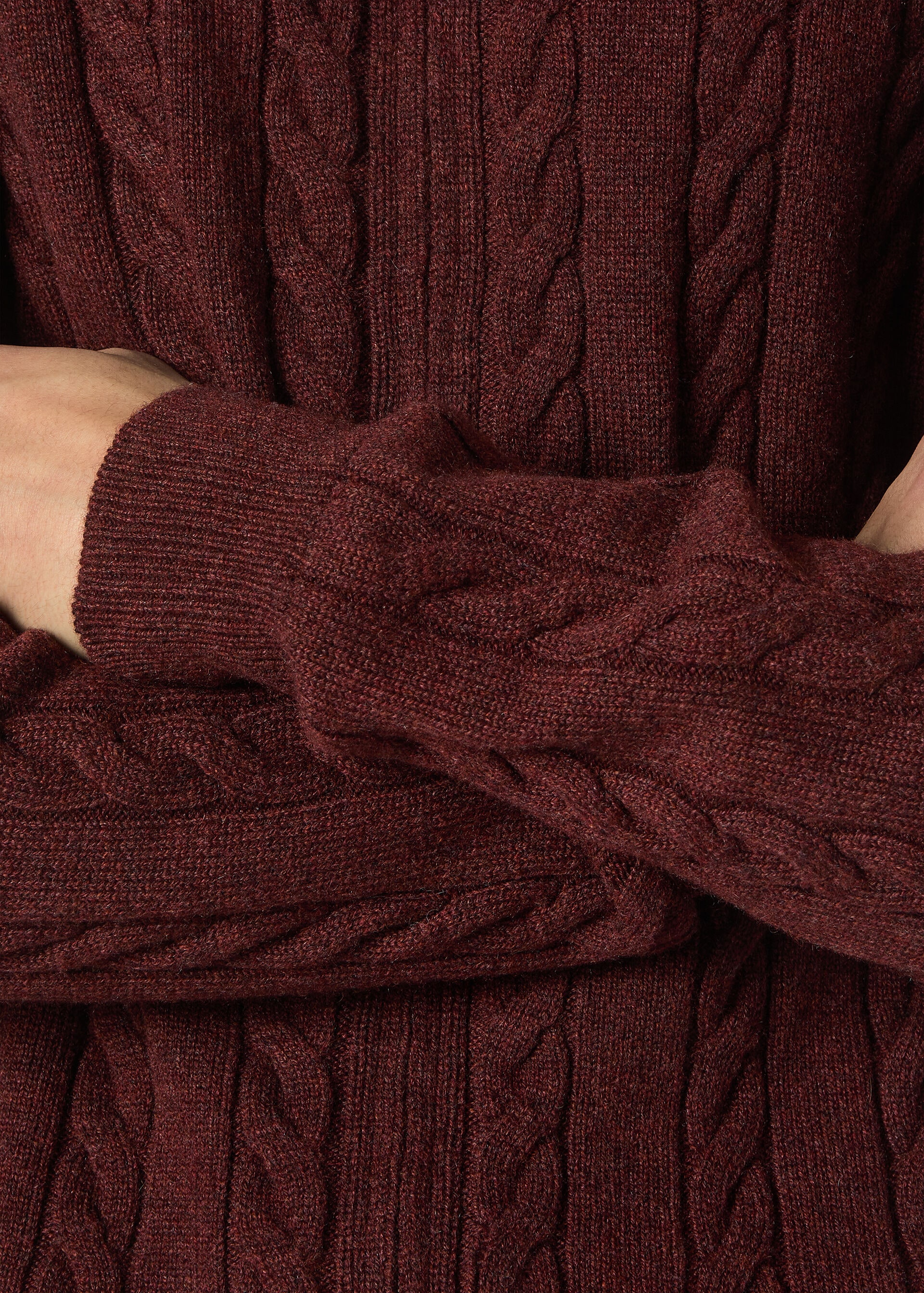 CEDAR BOMBER SWEATER CASH GG 8