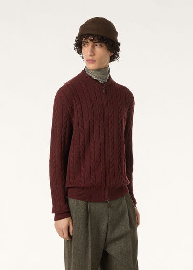 CEDAR BOMBER SWEATER CASH GG 8