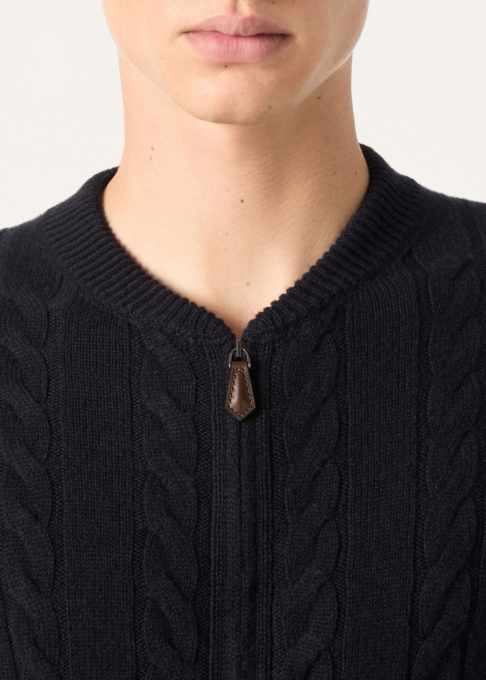 CEDAR BOMBER SWEATER CASH GG 8