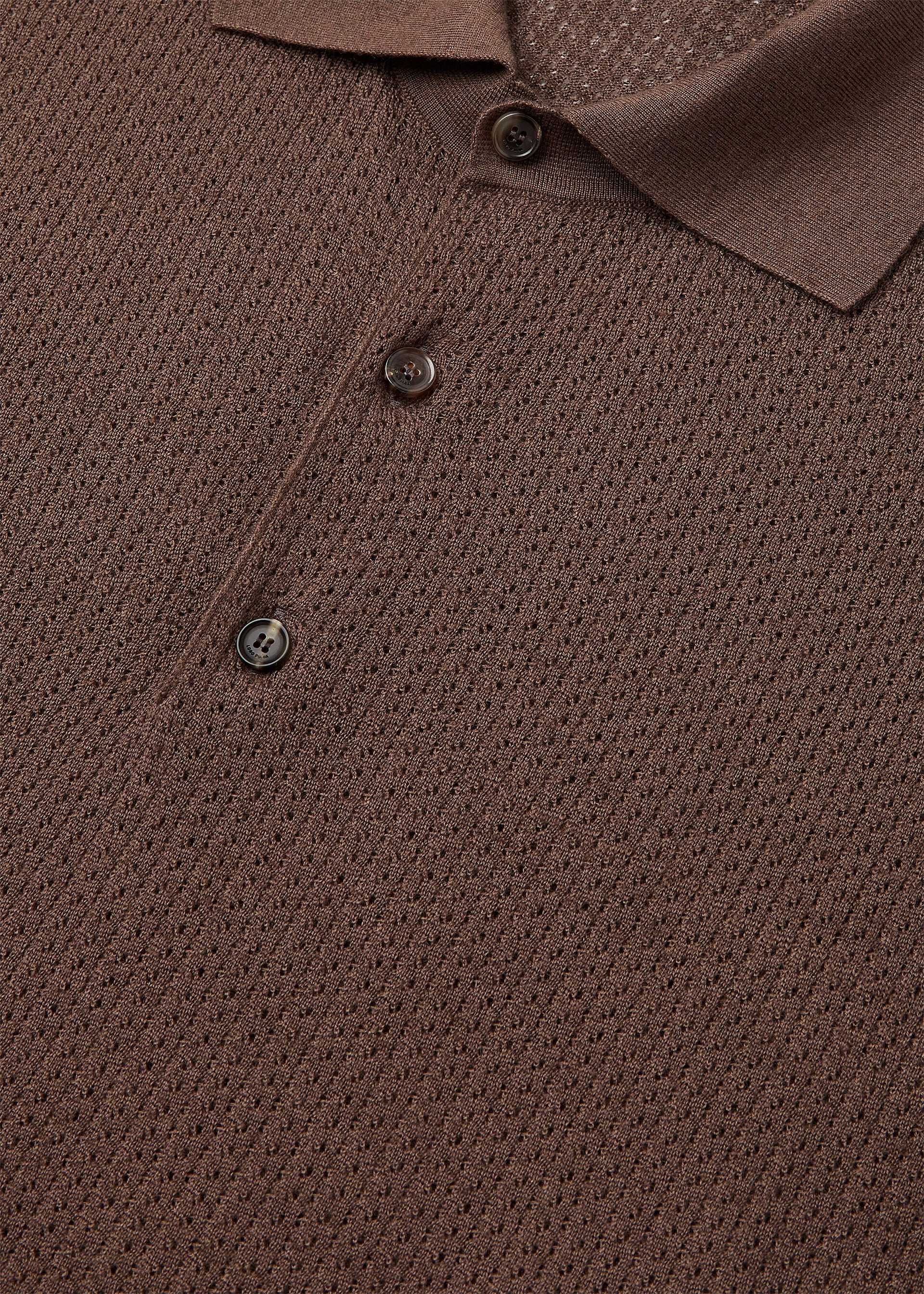 CHESTNUT SS POLO CASH BLEND GG 18