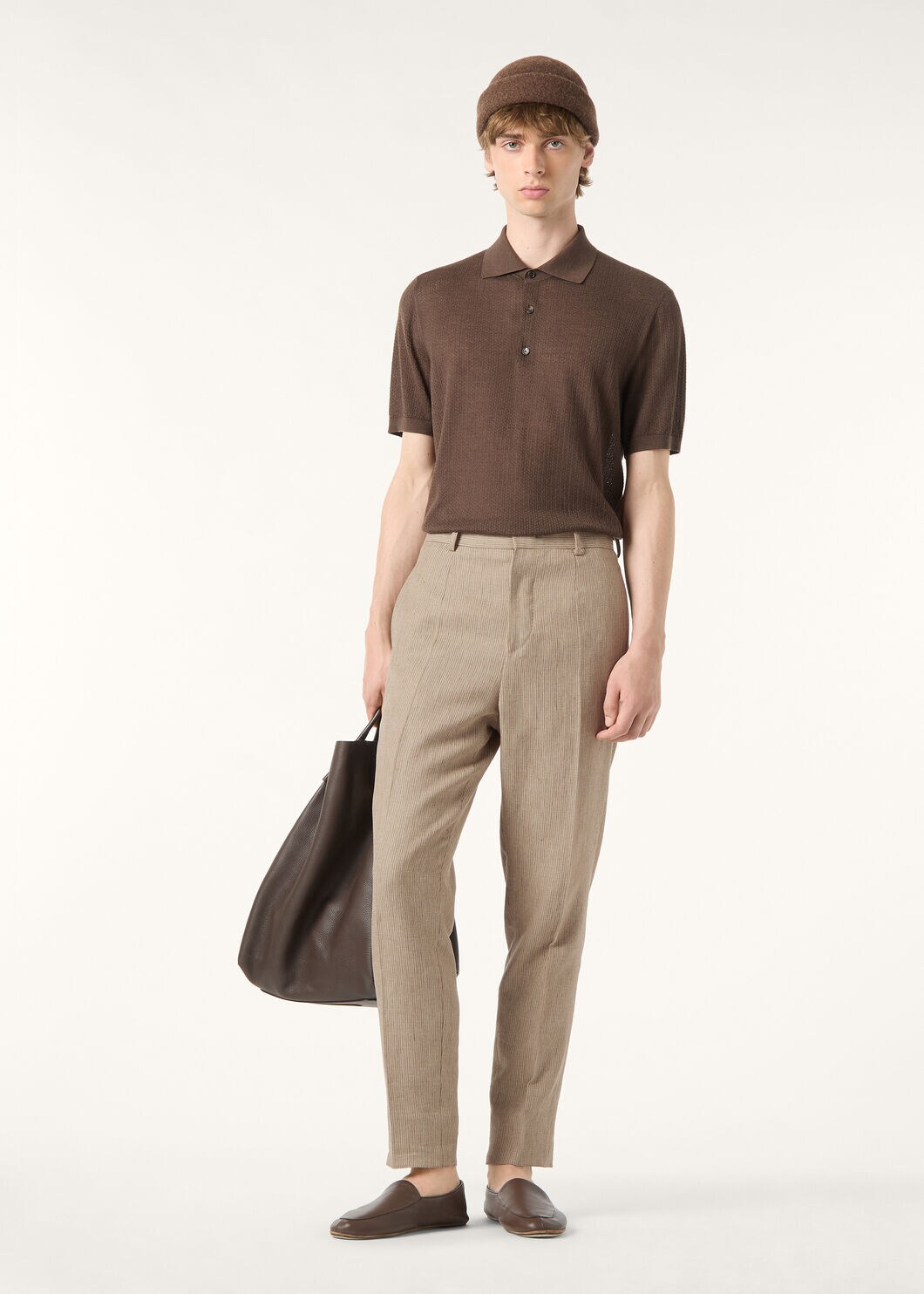 CHESTNUT SS POLO CASH BLEND GG 18