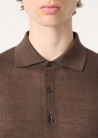 CHESTNUT SS POLO CASH BLEND GG 18