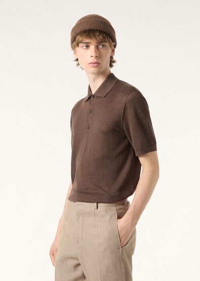 CHESTNUT SS POLO CASH BLEND GG 18