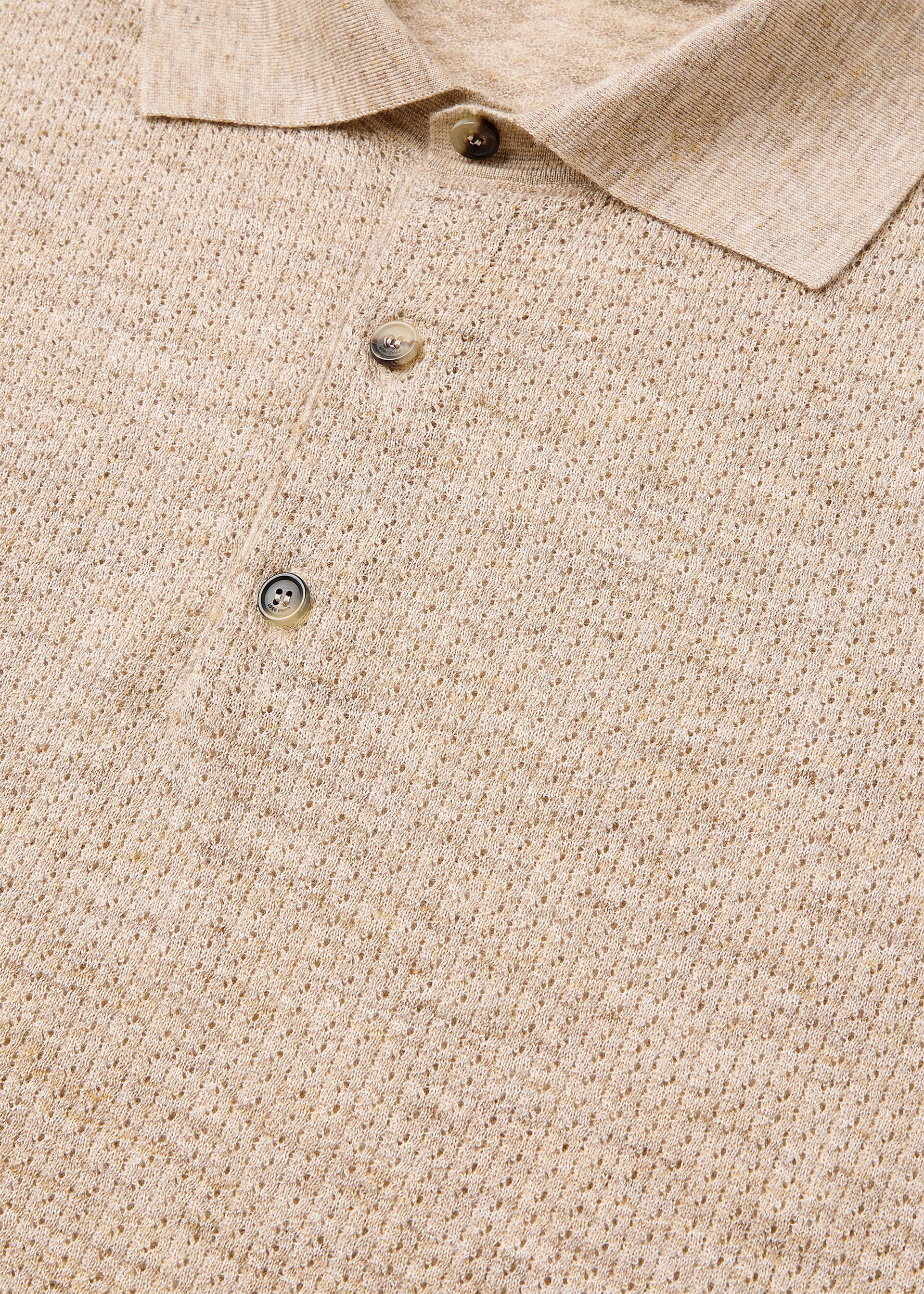 CHESTNUT SS POLO CASH BLEND GG 18