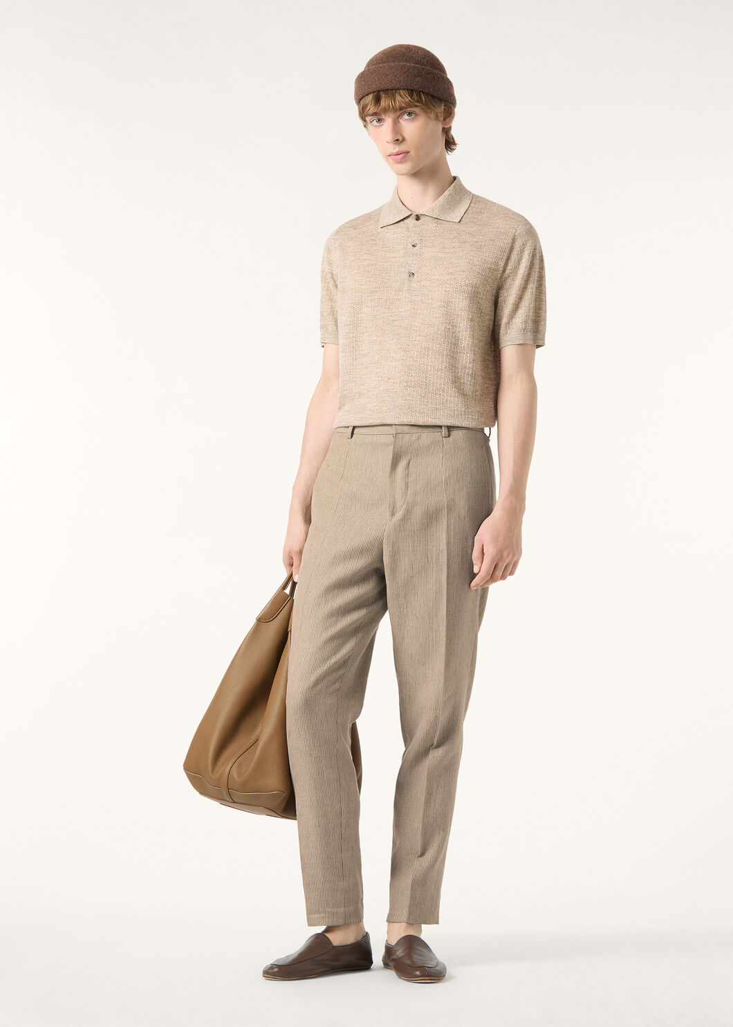 CHESTNUT SS POLO CASH BLEND GG 18