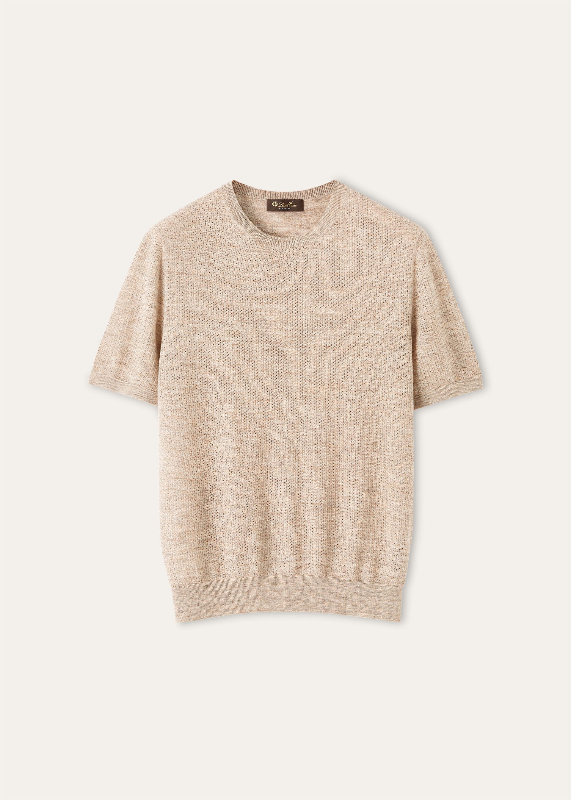 CHESTNUT SS CREWNECK SWEATER CASH BLEND GG 18