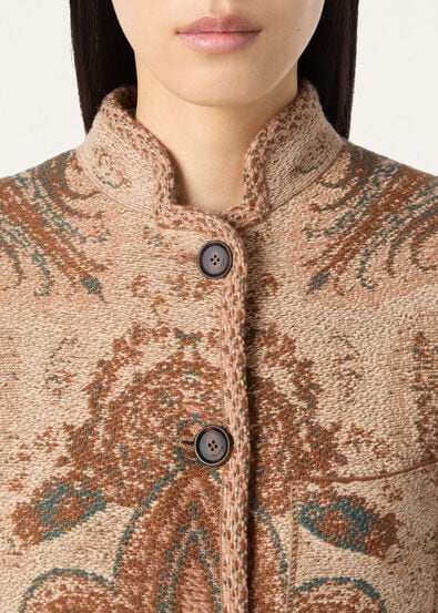 MAGNOLIA JACKET SILK CASH COTTON GG 14