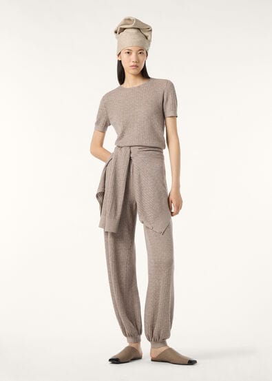 MAPLE SS CREWNECK SWEATER CASH SILK GG 18