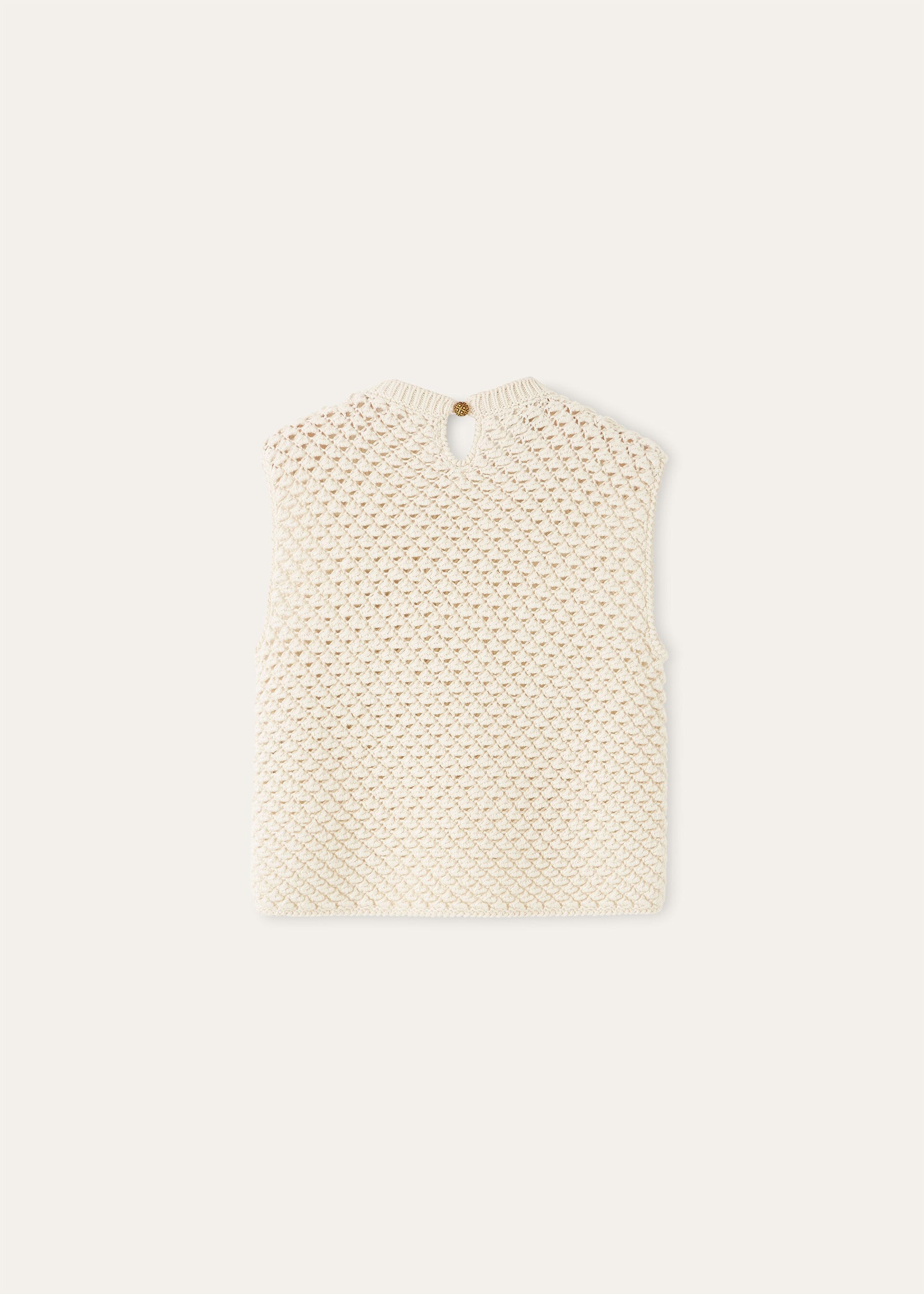 GINKO TOP LINEN CASH SILK GG 5