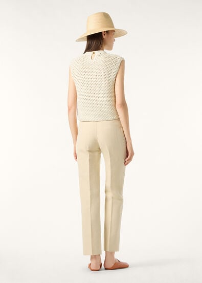 GINKO TOP LINEN CASH SILK GG 5