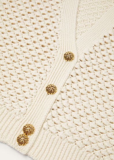 GINKO CARDIGAN SWEATER LINEN CASH SILK GG 5